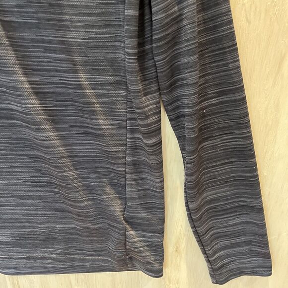 Adidas Climalite Mens pullover top shirt Black Gray 1/4 Zip Size Medium - Picture 5 of 7